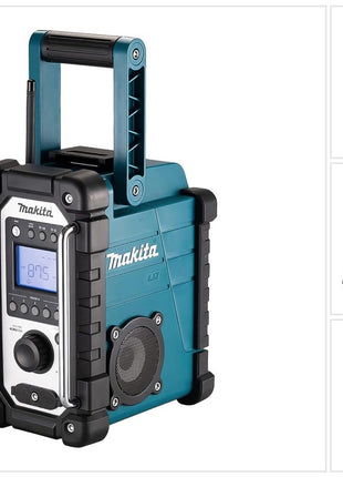 Makita DMR 116 Radio de chantier sans fil 14,4 - 18 V LXT / G-Série Solo - sans batterie, sans chargeur