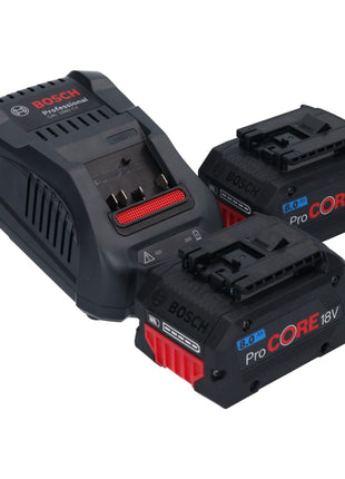 Bosch GDS 18V-1050 H  Akku Drehschlagschrauber 18 V 1050 Nm 3/4" Biturbo Brushless + 2x ProCORE Akku 8,0 Ah + Ladegerät + L-Boxx ( 06019J8502 )