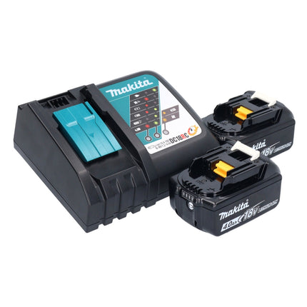 Makita DCF 203 RM ventilateur sans fil 14,4 V - 18 V + 2x batterie 4,0 Ah + chargeur
