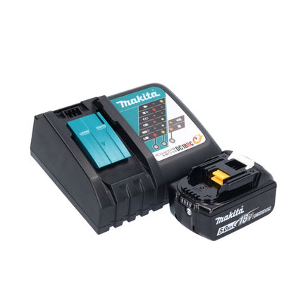 Makita DCF 203 RT1 Ventilateur sans fil 14,4 V - 18 V + 1x Batterie 5,0 Ah + Chargeur