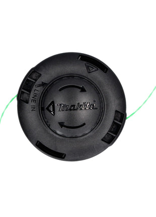Makita 2-Trimmer Head Assembly Tap&Go 2.0 mm + Round Trim Nylon Cord 1.6 mm 15 m for 18V Cordless String Trimmer DUR187 and DUR188 (2x 191D91-7) (2x E-02733)