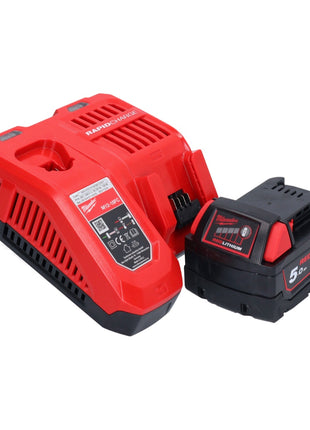 Milwaukee M18 BJS-501 Cordless Jigsaw 18V + 1x Battery 5.0 Ah + Charger