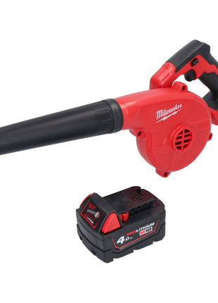 Milwaukee M18 BBL-401 Akku Gebläse 18 V + 1x Akku 4,0 Ah - ohne Ladegerät