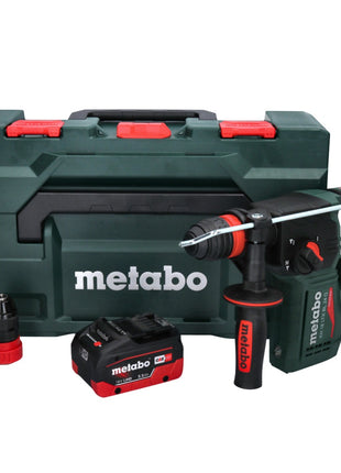 Metabo KH 18 LTX BL 24 Q Cordless combihammer 18 V 2.2 J + 1x rechargeable battery 5.5 Ah + metaBOX - without charger