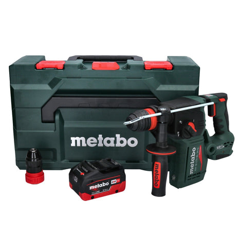 Metabo KH 18 LTX BL 24 Q Cordless combihammer 18 V 2.2 J + 1x rechargeable battery 5.5 Ah + metaBOX - without charger