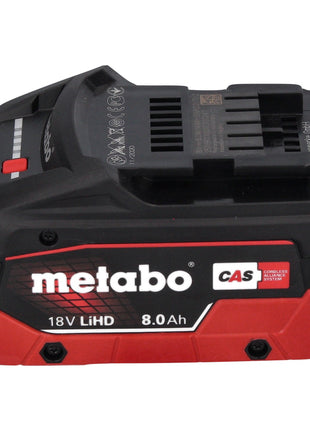 Metabo KH 18 LTX BL 24 Q Cordless combihammer 18 V 2.2 J + 1x battery 8.0 Ah + metaBOX - without charger