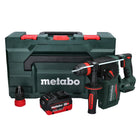 Metabo KH 18 LTX BL 24 Q Cordless combihammer 18 V 2.2 J + 1x battery 8.0 Ah + metaBOX - without charger