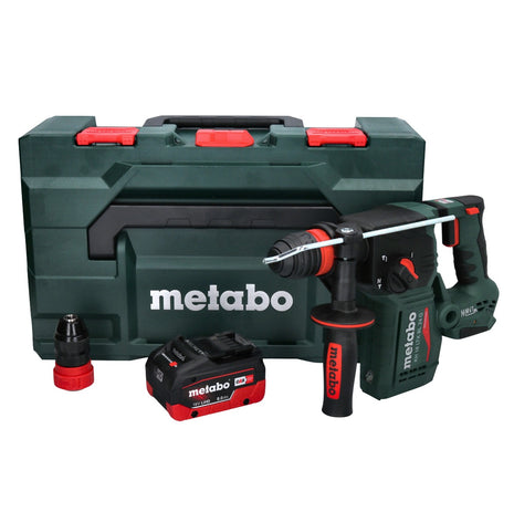 Metabo KH 18 LTX BL 24 Q Cordless combihammer 18 V 2.2 J + 1x battery 8.0 Ah + metaBOX - without charger