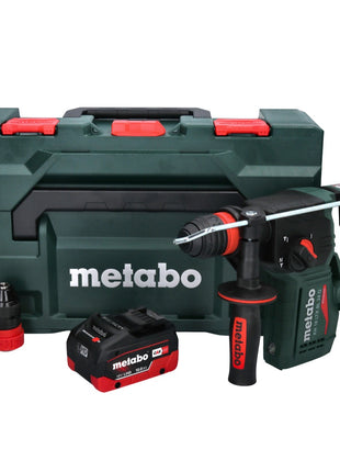 Metabo KH 18 LTX BL 24 Q Cordless combihammer 18 V 2.2 J + 1x rechargeable battery 10.0 Ah + metaBOX - without charger