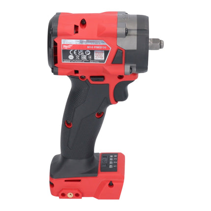 Milwaukee M18 FIW2F38-0X Visseuse à choc compacte sans fil 339 Nm 3/8 " 18V Brushless + Coffret HD Box - sans batterie, sans chargeur
