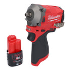 Milwaukee M12 FIW38-301 cordless impact wrench 12 V 339 Nm 3/8