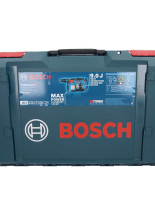 Bosch GBH 18V-40 C Professional Cordless Rotary Hammer 9.0 J 18V - SDS max - BITURBO - Brushless Solo + XL-BOXX Case - without battery, without charger (0611917100)