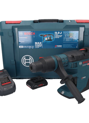 Bosch GBH 18V-40 C Professional Cordless Rotary Hammer 9.0 J 18V - SDS max - BITURBO Brushless + 1x ProCORE Battery 4.0 Ah + Charger + XL-BOXX Case