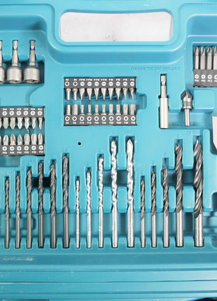 Makita HP 457 DWE10 Akku Schlagbohrschrauber 18 V 42 Nm G Serie 2x Akku 1 5 Ah 74 tlg Bit Bohrer Set Koffer Unvollstaendig 2 - toolbrothers
