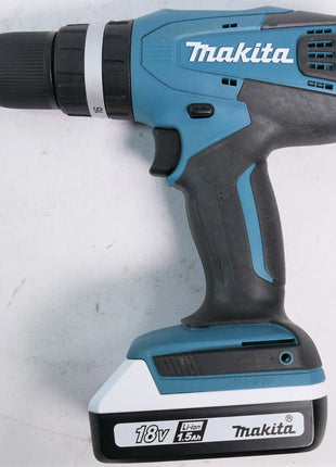Makita HP 457 DWE10 Akku Schlagbohrschrauber 18 V 42 Nm G Serie 2x Akku 1 5 Ah 74 tlg Bit Bohrer Set Koffer Unvollstaendig 4 - toolbrothers