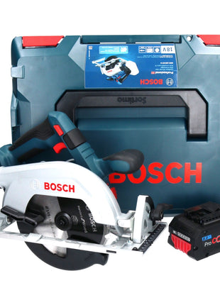 Bosch GKS 18V-57-2 Professional Akku Kreissäge 18 V 165 mm Brushless + 1x ProCORE Akku 8,0 Ah + L-Boxx - ohne Ladegerät