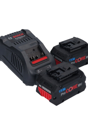 Bosch GKS 18V-57-2 Professional Akku Kreissäge 18 V 165 mm Brushless + 2x ProCORE Akku 8,0 Ah + Ladegerät + L-Boxx