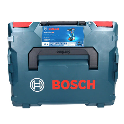 Bosch GSB 18V-90 C Perceuse-visseuse à percussion sans fil Professional 18 V 64 Nm Brushless + 1x Batterie ProCORE 8,0 Ah + Coffret L-Boxx - sans chargeur