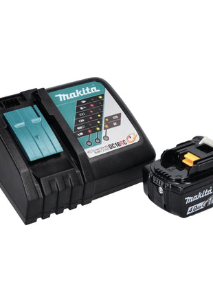 Makita DMR 115 RM1B Akku Baustellenradio 12 V - 18 V Bluetooth DAB+ IP65 Schwarz + 1x Akku 4,0 Ah + Ladegerät - Toolbrothers