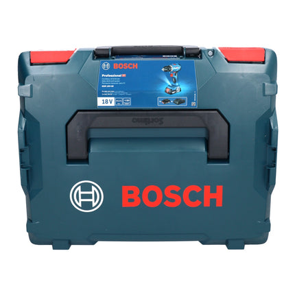 Bosch GSR 18V-45 Perceuse-visseuse sans fil 18 V 45 Nm brushless + 1x Batterie 5,0 Ah + Coffret L-Boxx - sans chargeur