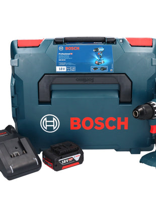 Bosch GSR 18V-45 cordless drill driver 18 V 45 Nm brushless + 1x rechargeable battery 5.0 Ah + charger + L-Boxx
