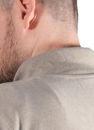 Toolbrothers Quart de pull-over zippé Casual Fit - AUTUMN COLLECTION Farbe Concrete Grey Gre S