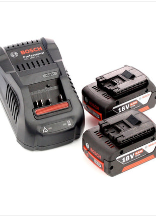 Scie sauteuse sans fil Bosch GST 18V-LI S 18 V 120 mm (06015A5104) + 2x batterie 5,0 Ah + chargeur + L-Boxx