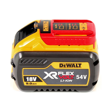 DeWalt Starter Set 54V / 18V - 2x Batterie da 9,0 Ah + Caricabatterie DCB 118 X2 FlexVolt