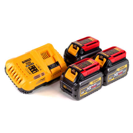 Caricabatterie DeWalt DCB118T3XR FLEXVOLT + 3x batterie DCB546 6,0 Ah