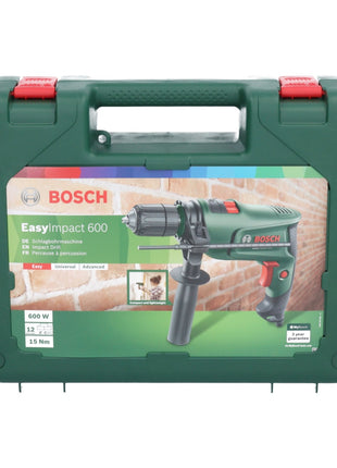 Bosch EasyImpact 600 Impact drill 600 watt 15Nm + Case (0603133000)