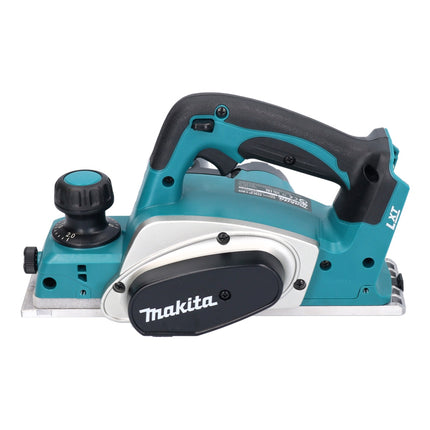 Pialla a batteria Makita DKP 180 M1J 18 V 82 mm + 1x batteria 4,0 Ah + Makpac - senza caricabatterie