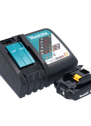 Makita DMR 055 RA1 cordless radio 18 V FM with lantern 360° torch + 1x rechargeable battery 2.0 Ah + charger