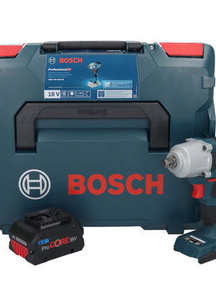 Akumulatorowy klucz udarowy Bosch GDS 18V-450 HC 18 V 450 Nm 1/2" + 1x akumulator ProCORE 8,0 Ah + L-Boxx - bez ładowarki