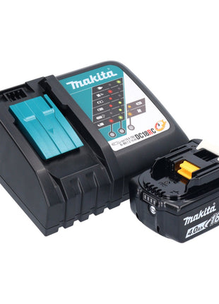 Multiutensile a batteria Makita DTM 52 RM1JX4 18 V Starlock Max Brushless + 1x batteria 4,0 Ah + caricabatterie + kit accessori + Makpac