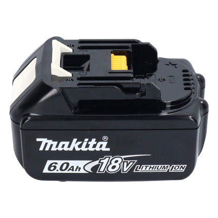 Makita DTM 52 G1JX4 Outil multifonctions sans fil 18 V Starlock Max Brushless + 1x batterie 6,0 Ah + kit d'accessoires + Makpac - sans chargeur