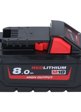 Milwaukee M18 HB8 Akku 18 V 8,0 Ah / 8000 mAh Li-Ion High Output ( 4932471070 ) mit Ladestandsanzeige - Toolbrothers