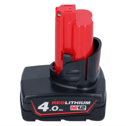 Milwaukee M12 B4 12 V 4,0 Ah / 4000 mAh Li-Ion Einschub Akku ( 4932430065 ) - Toolbrothers