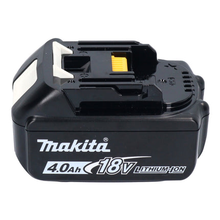 Makita DBO 480 M1J Ponceuse vibrante sans fil 18 V 112 x 102 mm + 1x batterie 4,0 Ah + Makpac - sans chargeur