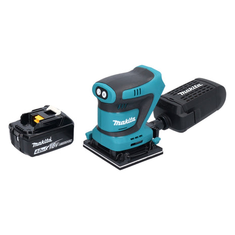 Makita DBO 481 M1 Levigatrice orbitale a batteria 18 V 112 x 102 mm + 1x batteria ricaricabile 4,0 Ah - senza caricatore