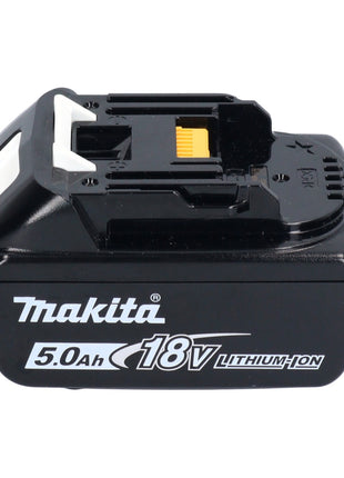 Makita DBO 481 T1J levigatrice orbitale a batteria 18 V 112 x 102 mm + 1x batteria ricaricabile 5,0 Ah + Makpac - senza caricabatteria