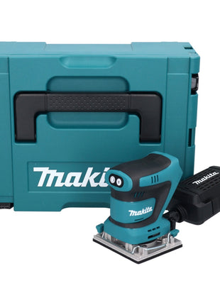 Makita DBO 482 ZJ akumulatorowa szlifierka oscylacyjna 18 V 112 x 102 mm + Makpac - bez akumulatora, bez ładowarki
