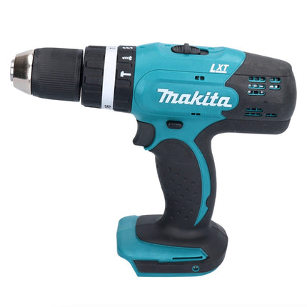 Makita DHP 453 RG1X1 Perceuse-visseuse à percussion sans fil 18 V 42 Nm + 1x Batterie 6,0 Ah + Chargeur + kit d'accessoires - 74 pièces + Coffret