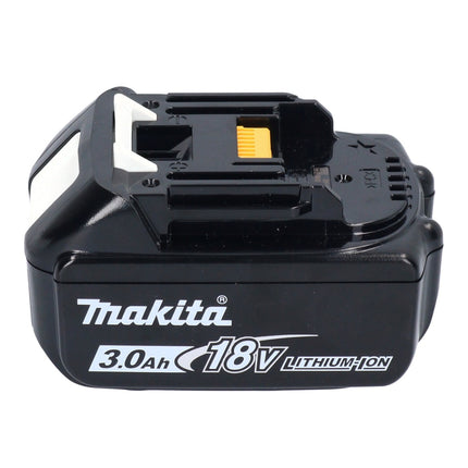 Makita DHP 482 F1X1W Perceuse-visseuse à percussion sans fil 18 V 62 Nm + 1x Batterie 3,0 Ah + kit d'accessoires - 74 pièces + Mallette - sans chargeur
