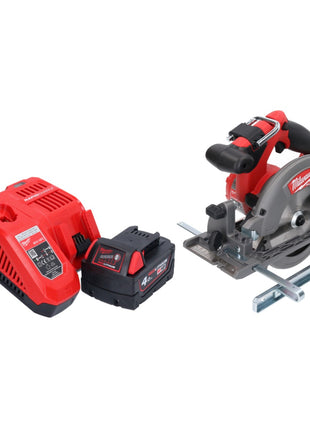 Milwaukee M18 CCS55-401 Cordless circular saw 165mm 18V + 1x Battery 4.0Ah + Charger