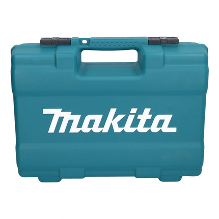 Makita DHP 487 RG1X1 18 V Perceuse-visseuse à percussion sans fil 40 Nm sans balai + 1x Batterie 6,0 Ah + Chargeur + Set d'accessoires - 74 pièces + Mallette