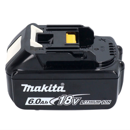 Makita DTD 153 G1X1 Akku Schlagschrauber 18 V 170 Nm 1/4" Brushless + 1x Akku 6,0 Ah + 74 tlg. Zubehörset + Koffer - ohne Ladegerät