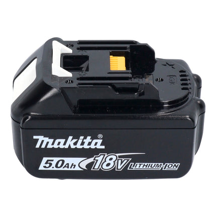 Makita DTD156T1X1 Visseuse à percussion sans fil 155Nm 18V 1/4" + 1x Batterie 5,0Ah + Chargeur + Coffret + Set d'accessoires, 74 pcs.