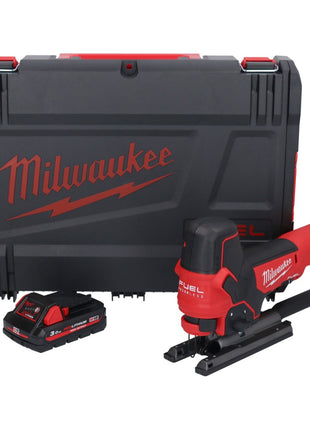 Scie sauteuse à batterie Milwaukee M18 FBJS-301X 18 V sans balais + 1x batterie 3,0 Ah + boîtier HD - sans chargeur