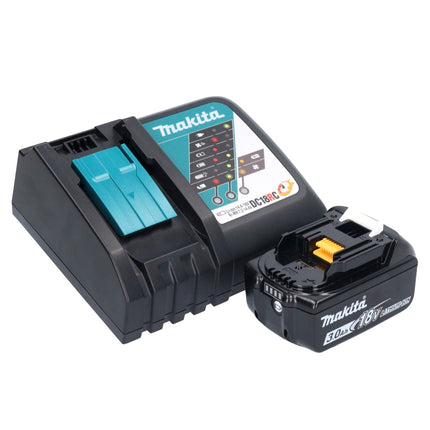 Makita DVC 750 LRF1 Aspirateur Souffleur sans fil  LXT  67mbar 7,5l 18V Brushless + 1x Batterie 3,0Ah + Chargeur