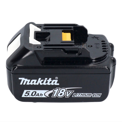 Makita DVC 750 LT1 Aspirateur sans fil LXT 18 V 67 mbar 7,5 l Brushless + 1x batterie 5,0 Ah - sans chargeur